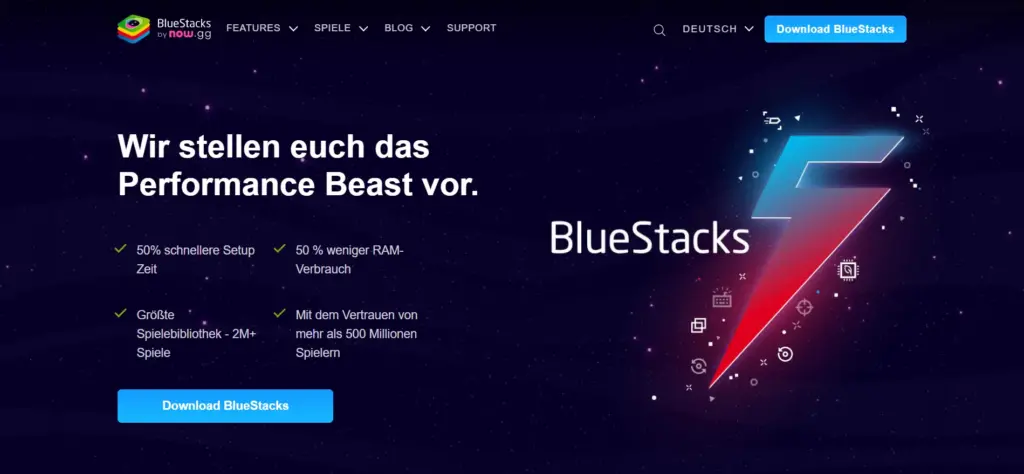 Download Bluestack 5